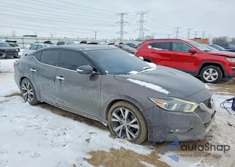 2016 Nissan Maxima 3.5S z USA, uszkodzony, nr VIN 1N4AA6AP5GC381150